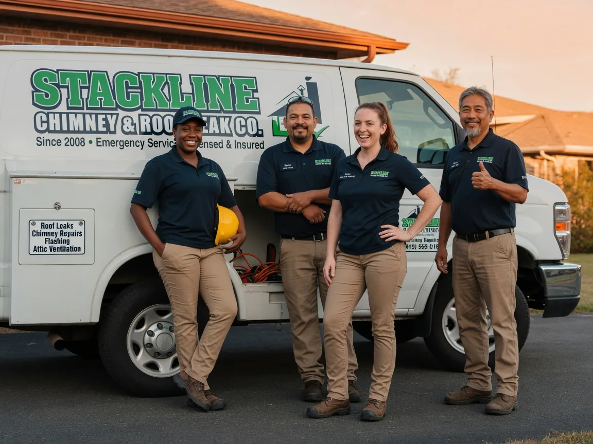 Chimney flashing repair company in Woodbury, CT
